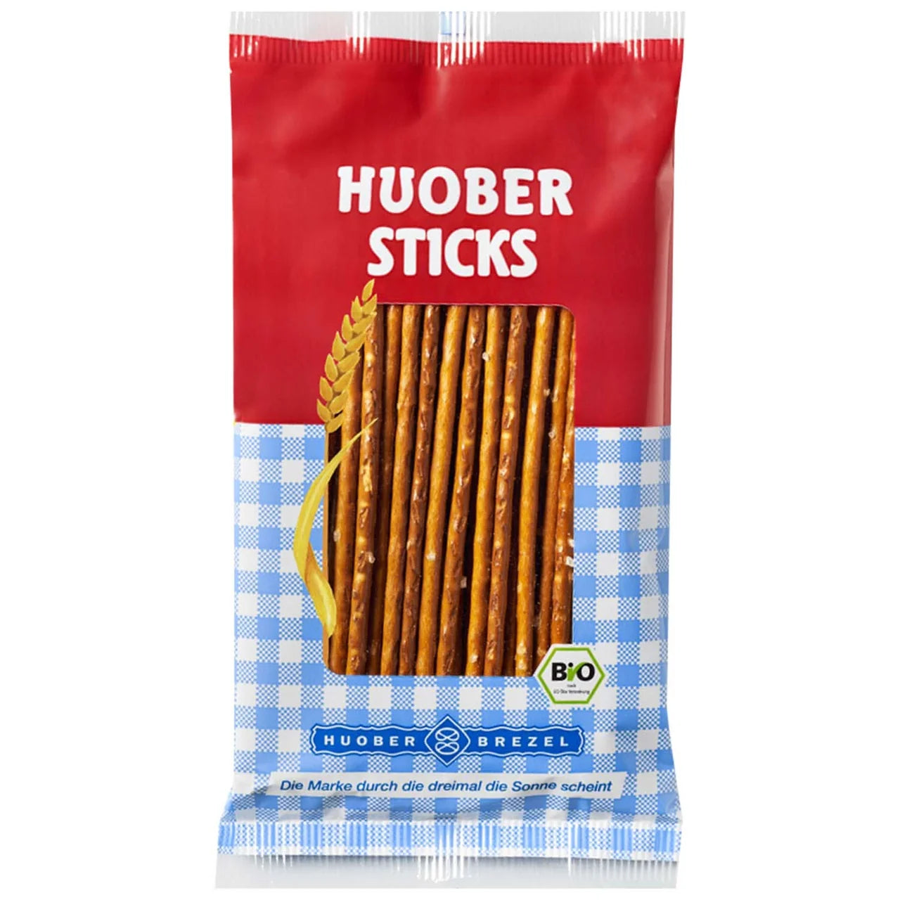 HUOBER bio Mini Sticks, Thekendisplay mit 40g Beutelchen