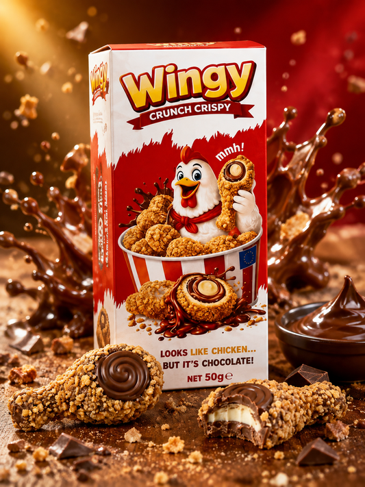 Wingy Crunch Crispy Schokolade 50g