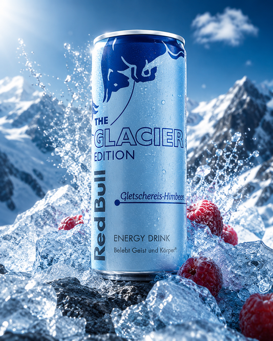 Red Bull Energy Drink Glacier Edition Gletschereis-Himbeere 250ml