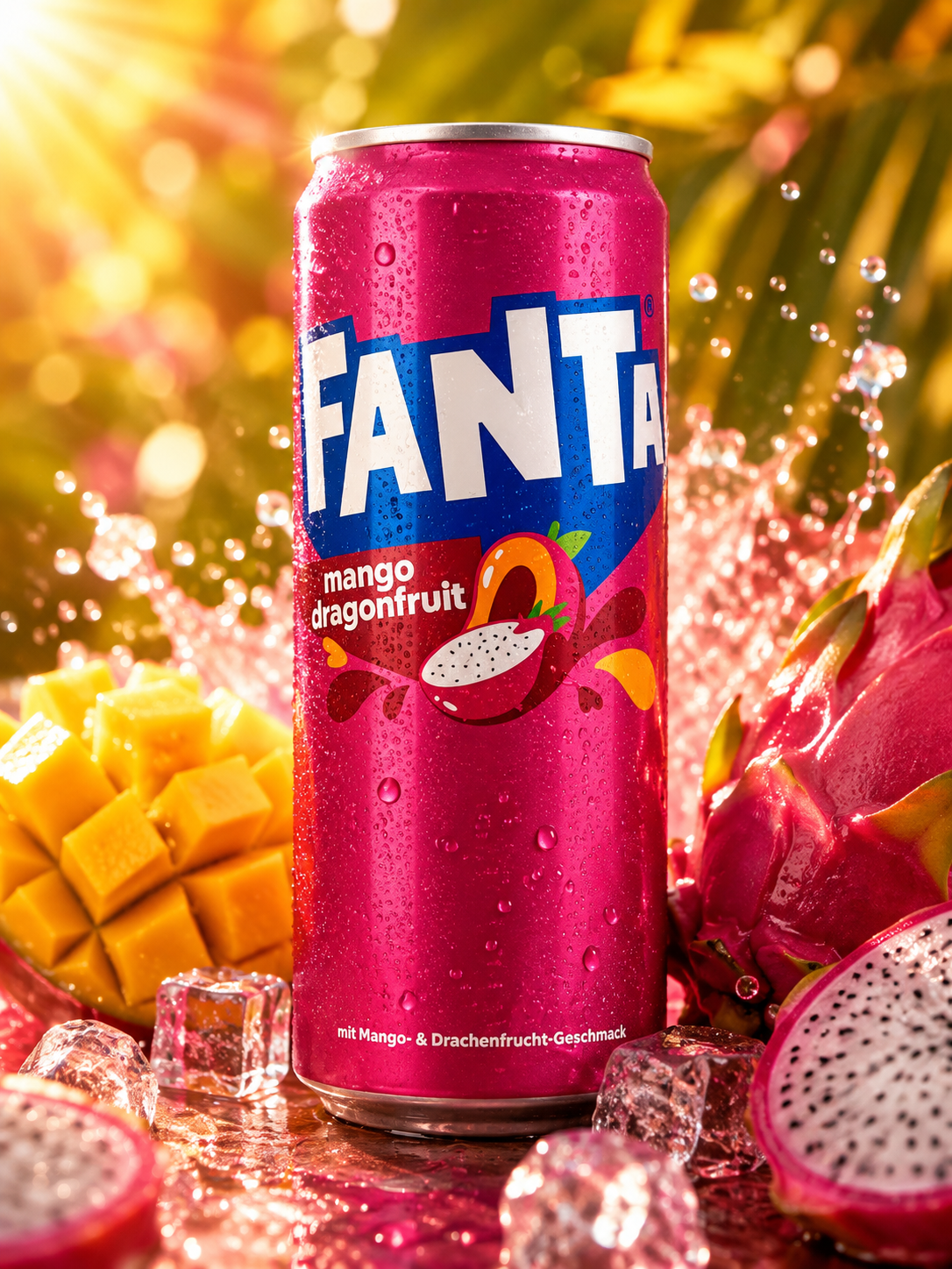 Fanta Mango & Dragonfruit 330ml